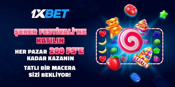 1xBet Akşam Freespin Festivali