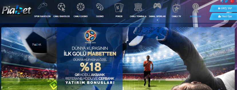 piabet casino bonusları